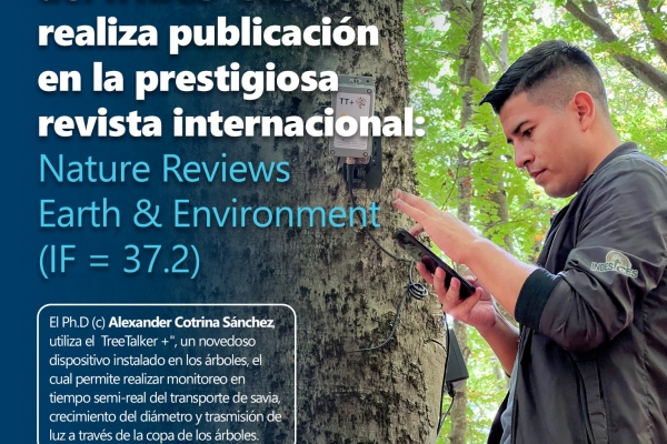La UNTRM a través del INDES-CES publica artículo en la prestigiosa revista internacional: Nature Reviews Earth & Environment (IF = 37.2)